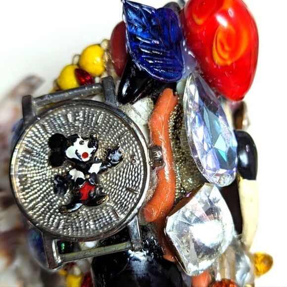 Wendy Gell Wristy Disney Mickey Mouse, Heart, Snow White, Swarovski jewels. - Picture 4 of 4